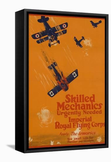 Canadian World War One Recruiting Poster-null-Framed Stretched Canvas