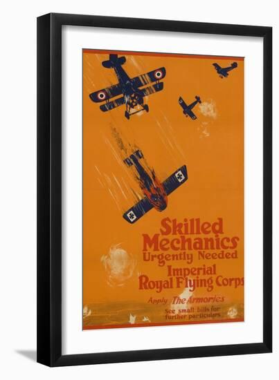 Canadian World War One Recruiting Poster-null-Framed Premium Giclee Print
