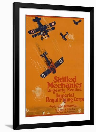 Canadian World War One Recruiting Poster-null-Framed Giclee Print