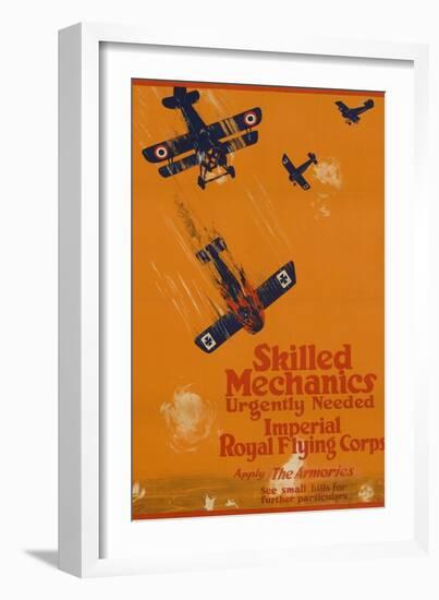 Canadian World War One Recruiting Poster-null-Framed Giclee Print