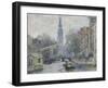 Canal a Amsterdam, 1874-Claude Monet-Framed Giclee Print