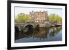 Canal, Amsterdam, Holland, Netherlands-Peter Adams-Framed Photographic Print