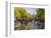 Canal, Amsterdam, Holland, Netherlands-Peter Adams-Framed Photographic Print