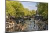 Canal, Amsterdam, Holland, Netherlands-Peter Adams-Mounted Photographic Print