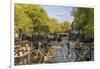 Canal, Amsterdam, Holland, Netherlands-Peter Adams-Framed Photographic Print