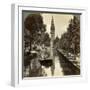 Canal, Amsterdam, Netherlands-Underwood & Underwood-Framed Photographic Print