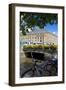 Canal and City Tram, Drottningtorget, Gothenburg, Sweden, Scandinavia, Europe-Frank Fell-Framed Photographic Print