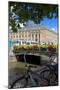 Canal and City Tram, Drottningtorget, Gothenburg, Sweden, Scandinavia, Europe-Frank Fell-Mounted Photographic Print