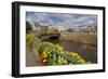 Canal and Hotels, Drottningtorget, Gothenburg, Sweden, Scandinavia, Europe-Frank Fell-Framed Photographic Print