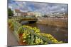 Canal and Hotels, Drottningtorget, Gothenburg, Sweden, Scandinavia, Europe-Frank Fell-Mounted Photographic Print