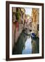 Canal and houses, Venice, Veneto, Italy-Russ Bishop-Framed Photographic Print