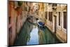 Canal and houses, Venice, Veneto, Italy-Russ Bishop-Mounted Photographic Print