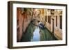 Canal and houses, Venice, Veneto, Italy-Russ Bishop-Framed Photographic Print