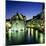 Canal and Palais De L`Ile at Dusk, Annecy, Lake Annecy, Rhone Alpes, France, Europe-Stuart Black-Mounted Photographic Print