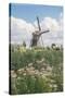 Canal and Windmills, Kinderdijk, UNESCO World Heritage Site, South Holland, the Netherlands, Europe-Mark Doherty-Stretched Canvas