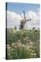 Canal and Windmills, Kinderdijk, UNESCO World Heritage Site, South Holland, the Netherlands, Europe-Mark Doherty-Stretched Canvas