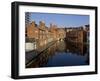 Canal Area, Birmingham, Midlands, England, United Kingdom, Europe-Charles Bowman-Framed Photographic Print