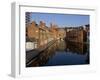 Canal Area, Birmingham, Midlands, England, United Kingdom, Europe-Charles Bowman-Framed Photographic Print