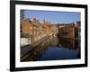 Canal Area, Birmingham, Midlands, England, United Kingdom, Europe-Charles Bowman-Framed Photographic Print