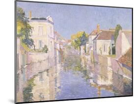 Canal at Burano, Venice-Paul Mathieu-Mounted Giclee Print