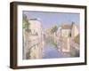 Canal at Burano, Venice-Paul Mathieu-Framed Giclee Print