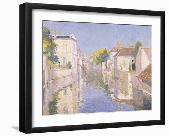 Canal at Burano, Venice-Paul Mathieu-Framed Giclee Print