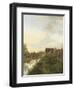 Canal at Graveland-Pieter Gerardus van Os-Framed Art Print