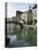 Canal at Porta Ticinese, Naviglio Grande, Milan, Lombardy, Italy-Sheila Terry-Stretched Canvas