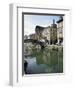 Canal at Porta Ticinese, Naviglio Grande, Milan, Lombardy, Italy-Sheila Terry-Framed Photographic Print
