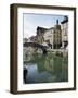 Canal at Porta Ticinese, Naviglio Grande, Milan, Lombardy, Italy-Sheila Terry-Framed Photographic Print