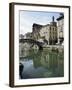 Canal at Porta Ticinese, Naviglio Grande, Milan, Lombardy, Italy-Sheila Terry-Framed Photographic Print