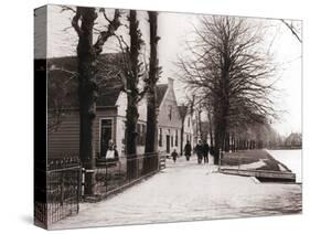 Canal Bank, Broek, Netherlands, 1898-James Batkin-Stretched Canvas