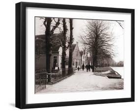 Canal Bank, Broek, Netherlands, 1898-James Batkin-Framed Photographic Print