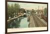 Canal, Bethlehem, Pennsylvania-null-Framed Art Print