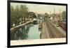 Canal, Bethlehem, Pennsylvania-null-Framed Art Print