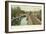 Canal, Bethlehem, Pennsylvania-null-Framed Art Print