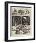 Canal Boat Life in England-null-Framed Premium Giclee Print