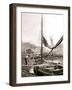 Canal Boat, Rotterdam, 1898-James Batkin-Framed Photographic Print