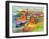 Canal Boats, 1989-Brenda Brin Booker-Framed Giclee Print