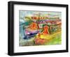 Canal Boats, 1989-Brenda Brin Booker-Framed Giclee Print