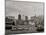 Canal Boats at East River Docks, New York, N.Y.-null-Mounted Photo