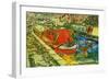 Canal Boats, Camden-Brenda Brin Booker-Framed Giclee Print