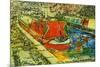 Canal Boats, Camden-Brenda Brin Booker-Mounted Premium Giclee Print