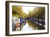 Canal Boats, Little Venice, London, England, United Kingdom, Europe-Mark Mawson-Framed Photographic Print