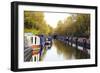 Canal Boats, Little Venice, London, England, United Kingdom, Europe-Mark Mawson-Framed Photographic Print