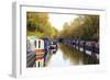 Canal Boats, Little Venice, London, England, United Kingdom, Europe-Mark Mawson-Framed Photographic Print