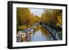 Canal Boats, Little Venice, London W9, England, United Kingdom, Europe-Mark Mawson-Framed Photographic Print