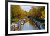 Canal Boats, Little Venice, London W9, England, United Kingdom, Europe-Mark Mawson-Framed Photographic Print