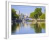 Canal Boats, Little Venice, Maida Vale, London, England-Jane Sweeney-Framed Photographic Print