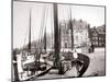 Canal Boats, Rotterdam, 1898-James Batkin-Mounted Photographic Print